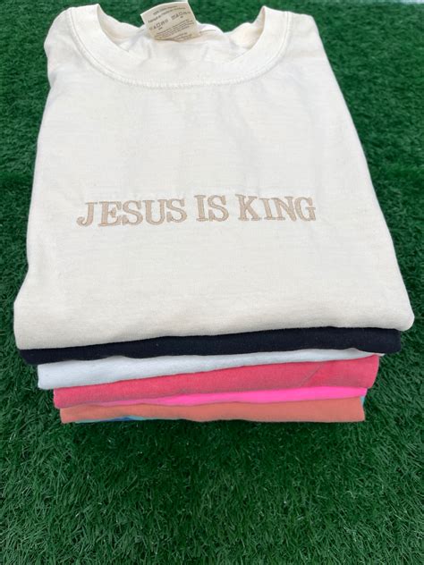 Jesus Is King T-Shirt: A Symbol of Faith and Empowerment