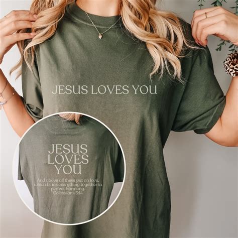 Jesus Loves You Shirts: A Symbol of Faith, Love, and Acceptance