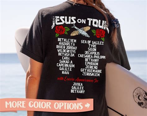 Jesus Tour Shirt: A Symbol of Faith and Fashion