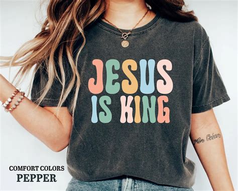 Jesus is King Shirt: A Statement of Faith and Fashion