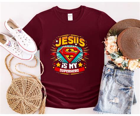 Jesus is my Superhero Shirt: A Symbol of Faith and Inspiration