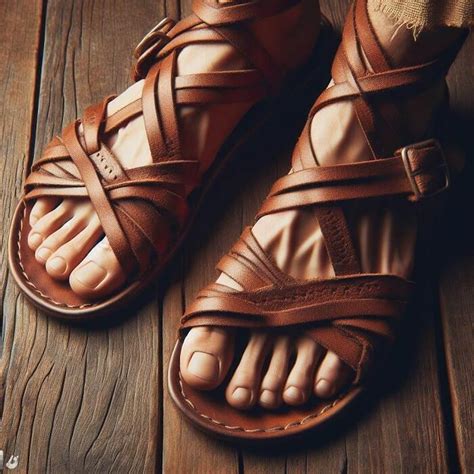 Jesus sandals