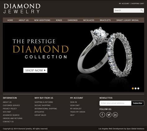 Jewellery Web Templates