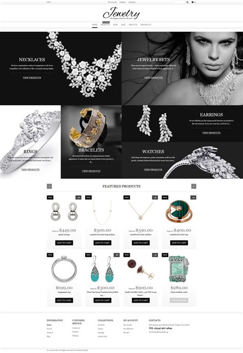 Jewelry Shopify Templates