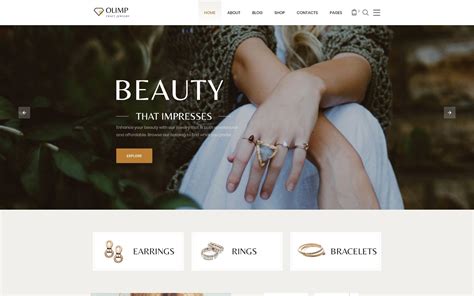 Jewelry Site Template