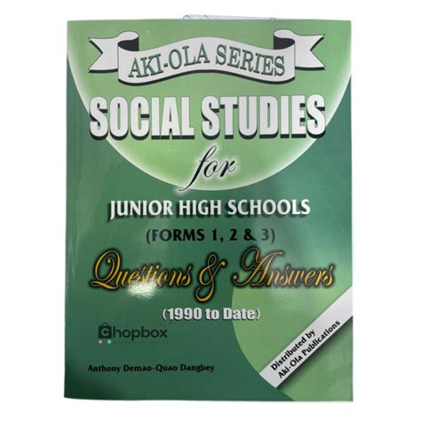 Jhs Social Studies Questions And Answers Kindle Editon