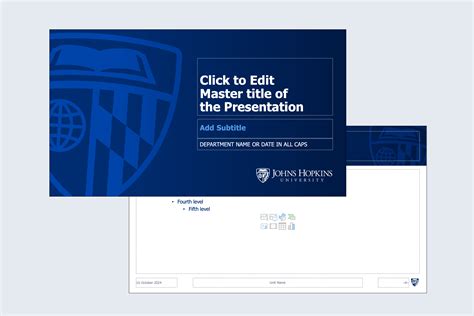 Jhu Powerpoint Template