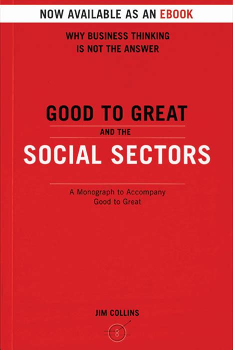 Jim Collins Good To Great And The Social Sector Ebook Reader