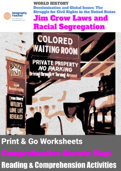 Jim Crow Laws: A System of Racial Segregation in the United States