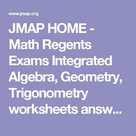 Jmap Integrated Algebra Answers Reader