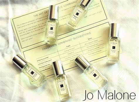 Jo Malone Layering Chart