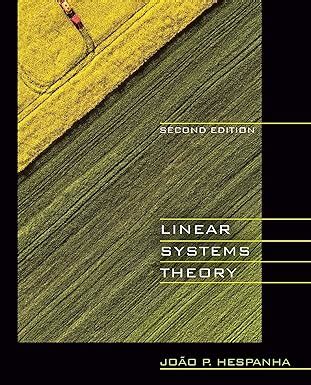 Joao P Hespanha Linear Systems Theory Solutions Reader