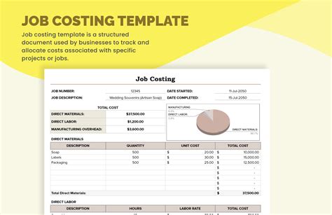 Job Costing Template