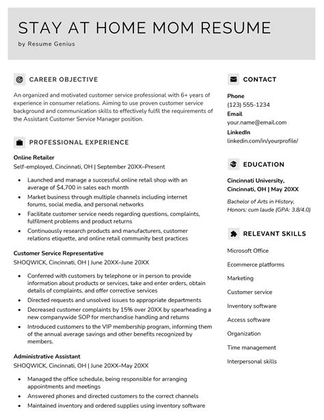 Job Description for Stay-at-Home Mom: A Detailed Overview