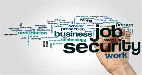 Job Security and Stability: