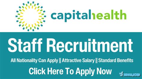 Jobs at Capital Health: Discover a World of Opportunities in Healthcare