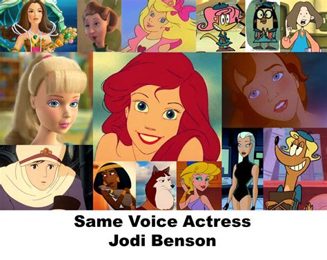 Jodi Benson: A Voice of Disney and Beyond (10,000+ Characters)