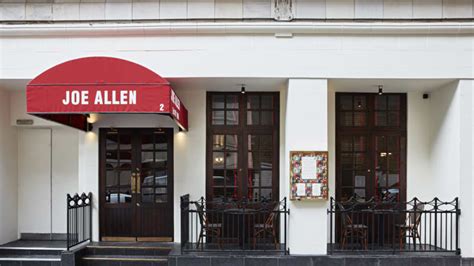 Joe Allen: A Culinary Icon in London's Covent Garden