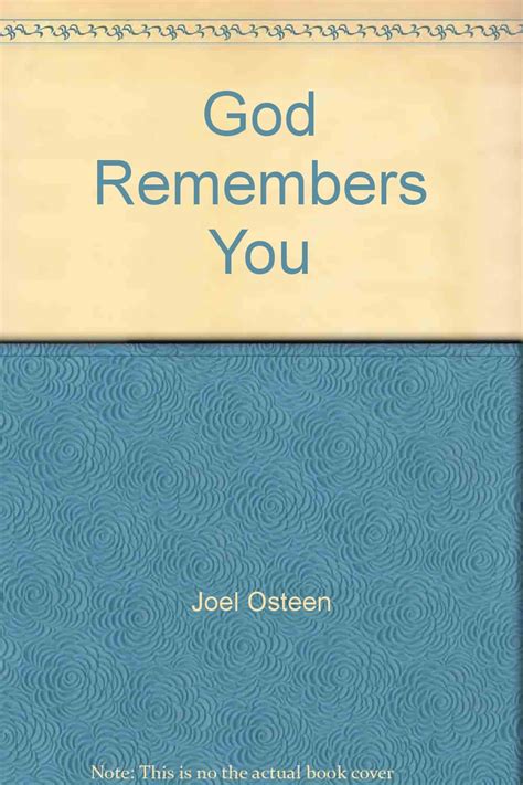 Joel Osteen Ministries 416 God Remembers You CD PDF