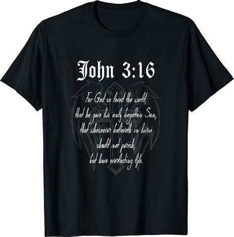 John 3:16 T-Shirt: A Symbol of Faith and Inspiration