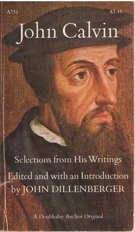 John Calvin Selections from His Writings 1st Edition Epub