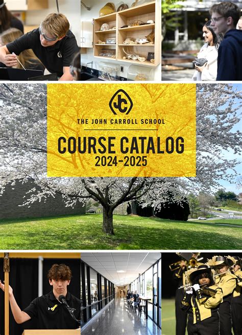 John Carroll Course Catalog