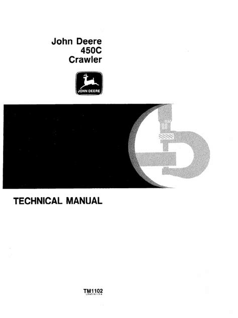 John Deere 450c Crawler Service Manual Ebook Doc