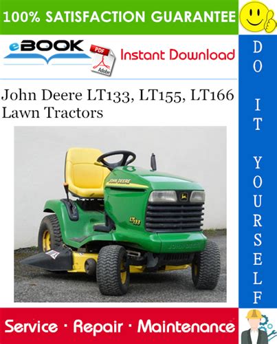 John Deere Lt155 Technical Manual Ebook PDF