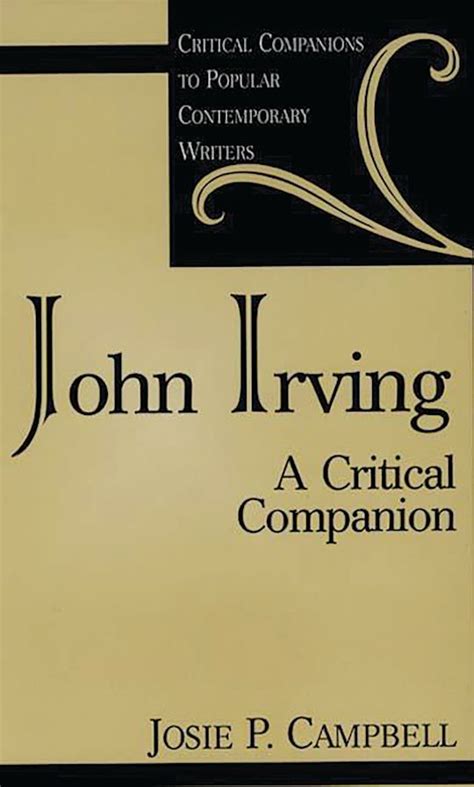 John Irving A Critical Companion Epub