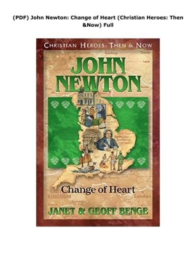 John Newton Change of Heart Christian Heroes Then and Now Reader