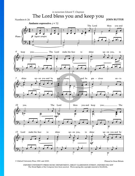 John Rutter Sheet Music Ebook Kindle Editon