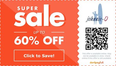 Johnnie O coupon codes