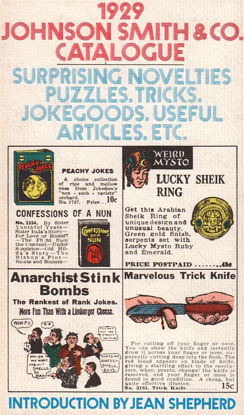 Johnson Smith Catalog For Sale