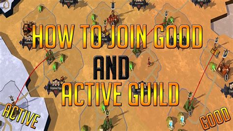 Join an Active Guild: