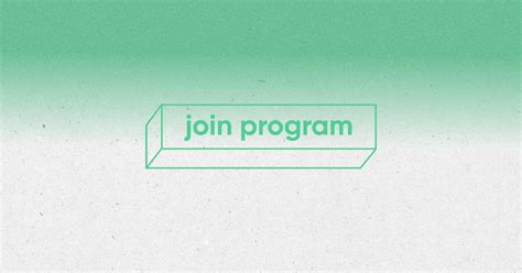 Join the program: