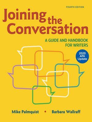 Joining The Conversation: A Guide And Handbook For Ebook PDF