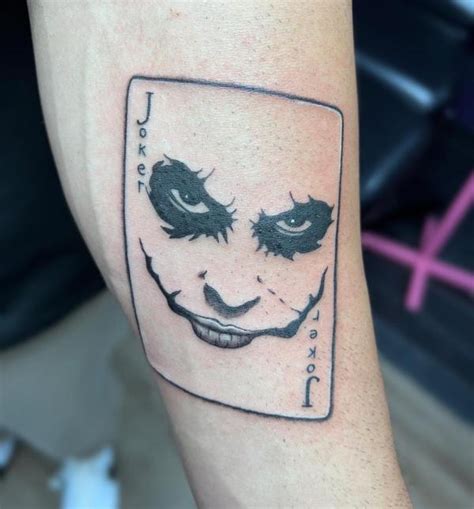Joker Tattoo Templates