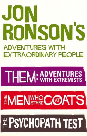 Jon Ronson s Adventures with Extraordinary People Kindle Editon