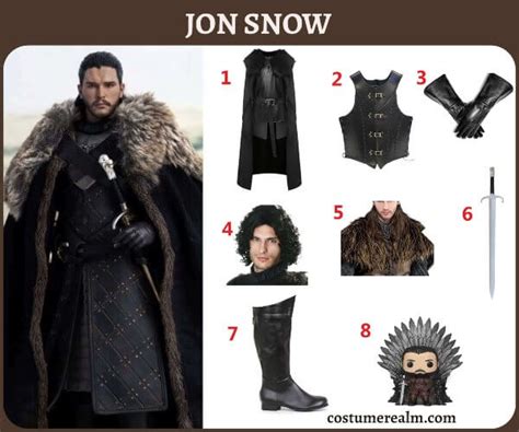 Jon Snow Halloween Outfit: The Ultimate Guide to Embodying the King in the North