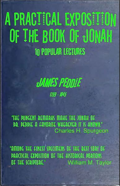 Jonah An Exposition with Practical Observations of the Book of the Prophet Jonah Reader