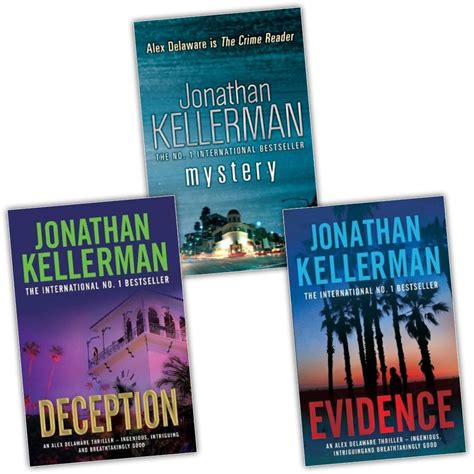 Jonathan Kellerman 3 Books Collection Pack Set Obsession Compulsion and Evidence Doc