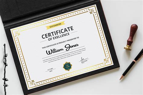 Jones Certificate Templates