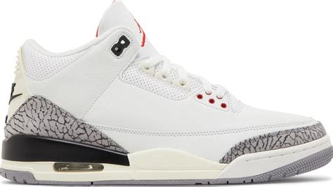 Jordan 3 White Cement