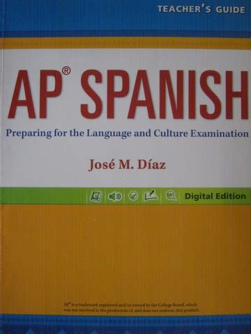 Jose Diaz Ap Spanish Teacher Edition Language Answers PDF