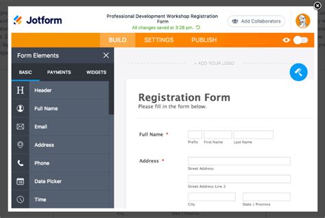 Jotform Form Templates