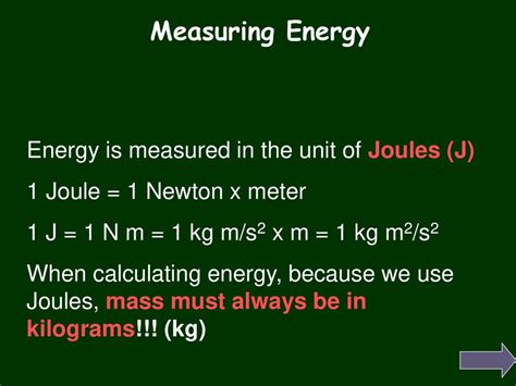 Joule: A Fundamental Unit of Energy (1 J = 1 kg·m^2/s^2)