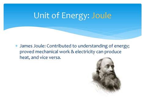 Joule: The Fundamental Unit of Energy