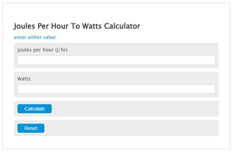 Joules to Watts Hour: Breaking Down Power Consumption