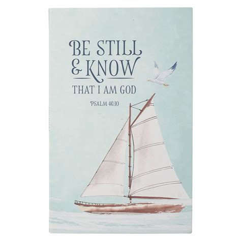 Journal Be Still And Know Flexcover Watercolor Design Kindle Editon