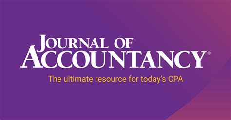 Journal of Accountancy Epub